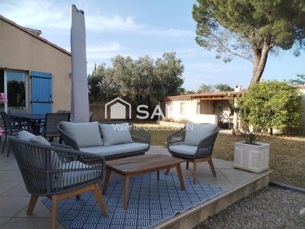 Maison T5 de 1989 de 150m² sur 755m² de terrain avec piscine garage