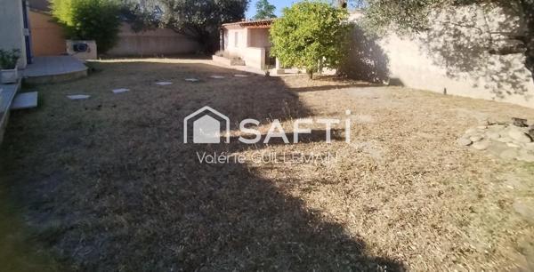 Maison T5 de 1989 de 150m² sur 755m² de terrain avec piscine garage