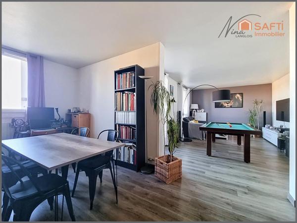BEL APPARTEMENT FAMILIAL 4/5 PIÈCES AVEC 2 BALCONS ET PARKING