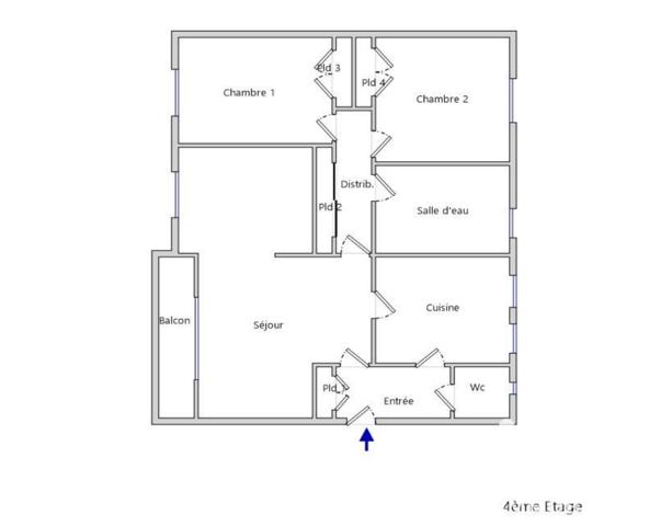 Appartement à vendre 3 pièces 71,21 m² Lyon 9