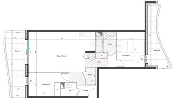 Appartement à vendre 3 pièces 73 m² Grésy-sur-Aix