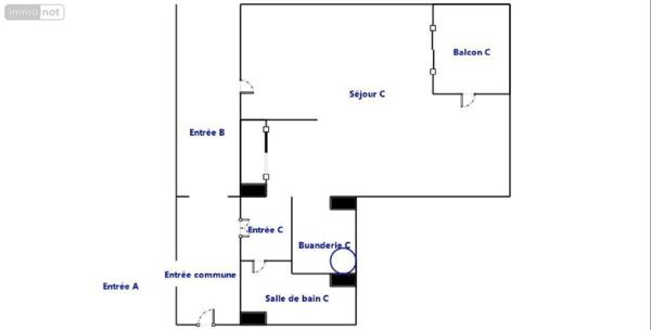 Appartement à vendre à Bordeaux en Gironde (33000), ref : 33010/186   
Croix Blanche