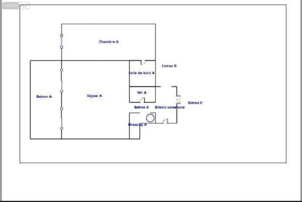 Appartement à vendre à Bordeaux en Gironde (33000), ref : 33010/186   
Croix Blanche