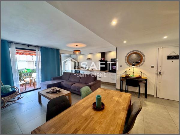 Appartement T4 80m2 entièrement rénové avec terrasse 13002