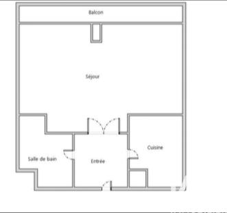 Appartement à vendre 2 pièces 41 m² Grenoble