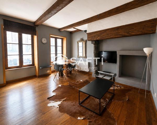 CLERMONT-FERRAND – Le charme d'un duplex au cœur du Plateau Central