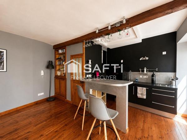 CLERMONT-FERRAND – Le charme d'un duplex au cœur du Plateau Central