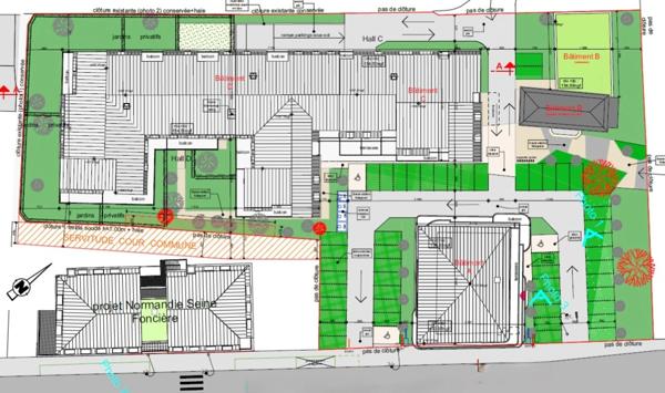 Studio neuf à vendre BOIS GUILLAUME 76230, surface habitable 23.93 m2 + terrasse jardin 13.48 m2