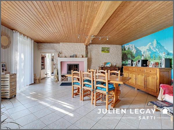 Longère dans un environnement calme et dégagé