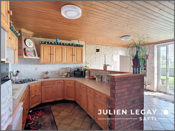 Longère dans un environnement calme et dégagé