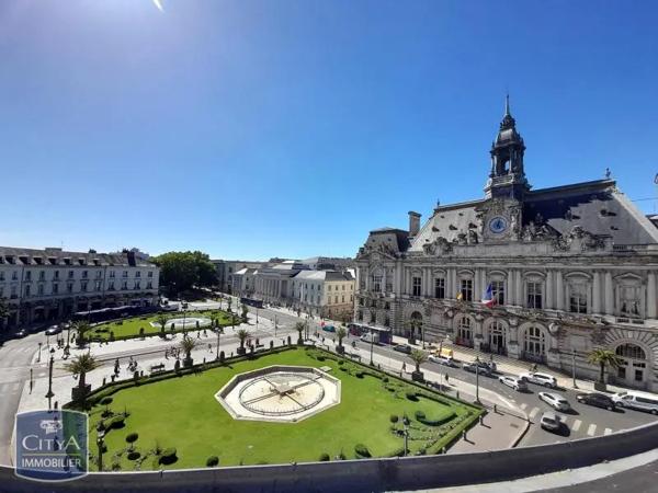 Appartement à louer 1 pièce 14.61m² Tours (37000)