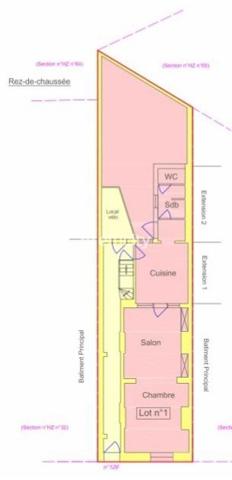 Appartement 2 pièces - 39 m²