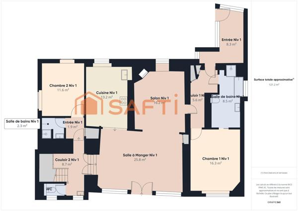 Maison de charme au cœur de Jouy-Le-Moutier