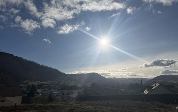 Vente Terrain 980m² avec vue dégagée Saint-beron   