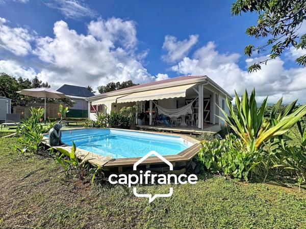 Maison à Louer 3 CH piscine LA GRIPPIERE - PETIT BOURG (971)