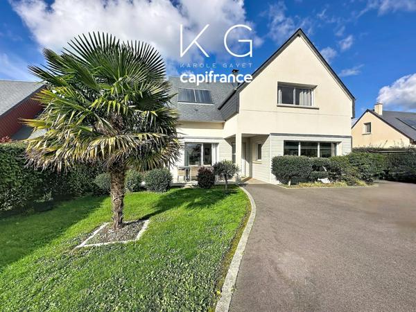 EXCLUSIVITE, belle maison à vendre sur les hauteurs de Trouville-sur-Mer, 4 chambres, jardin paysager sans vis-à-vis