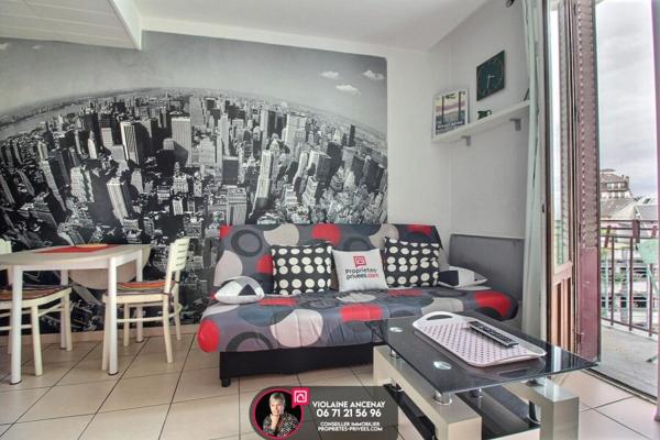 Appartement Aix Les Bains T1 bis,  avec balcon et cave