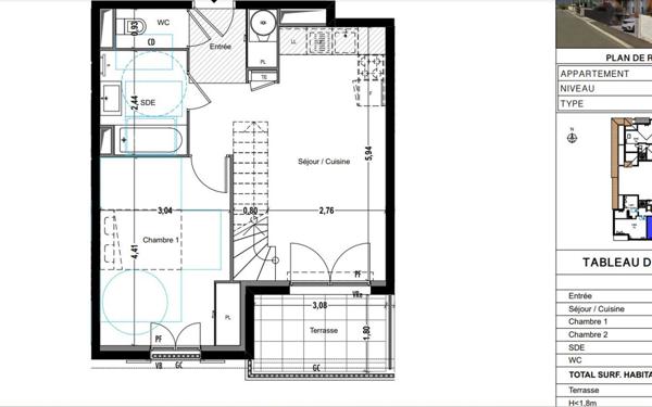 Appartement à vendre    3 pièces •  Cogolin