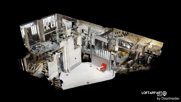 Superbe Loft équipé, avec sauna et cour-terrasse