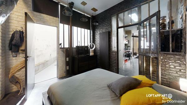 Superbe Loft équipé, avec sauna et cour-terrasse