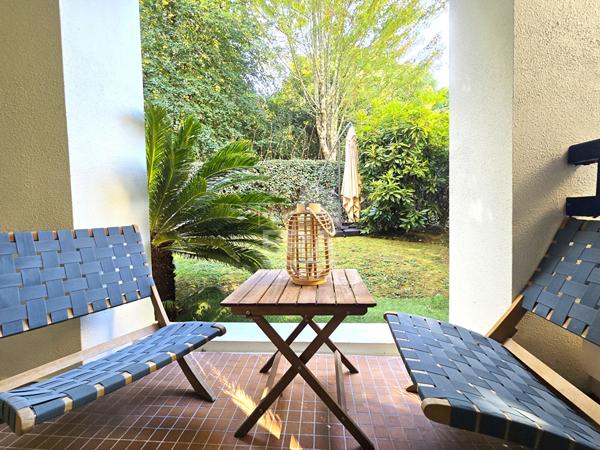 Vente - appartement T3 - Biarritz - Terrasse, Jardin & parking en sous sol