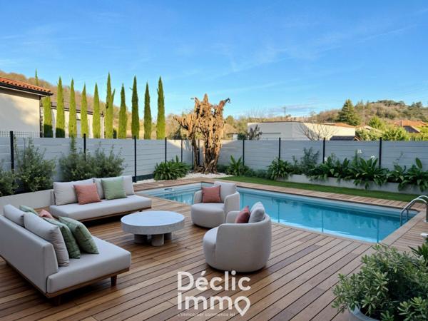 Vente maison individuelle Bouliac, 157m² 7 pièces 470 000€ avec garage