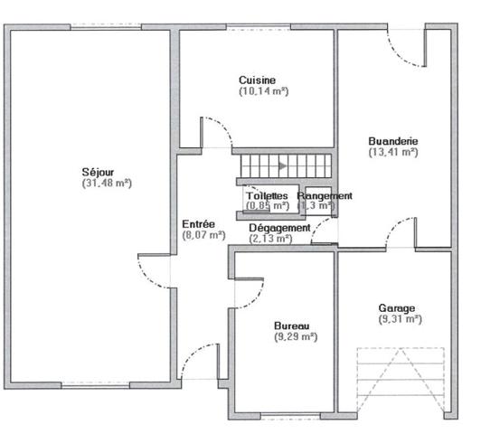 Issy-les-Moulineaux (92130) Maison 140 m² avec 4 chambres