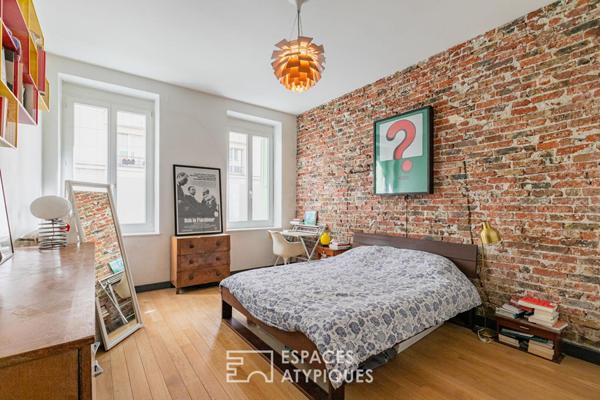 Appartement d’artiste cosy et vintage