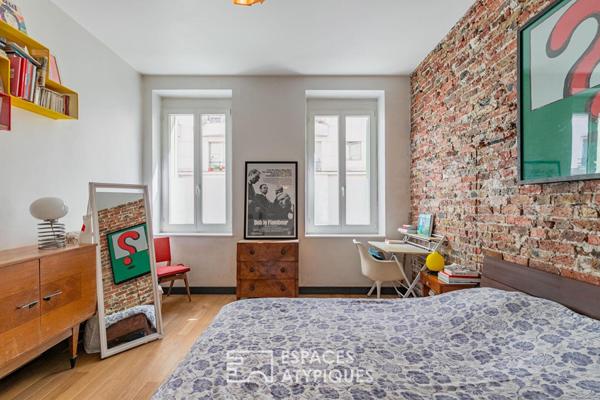Appartement d’artiste cosy et vintage