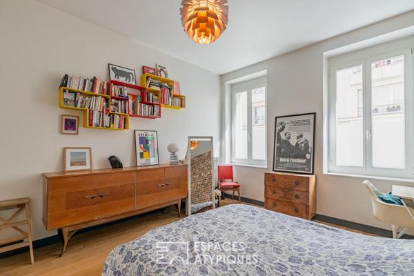 Appartement d’artiste cosy et vintage