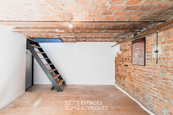 Appartement d’artiste cosy et vintage
