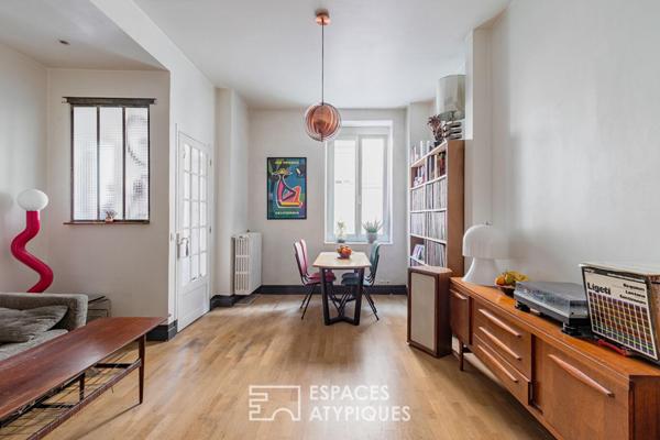 Appartement d’artiste cosy et vintage