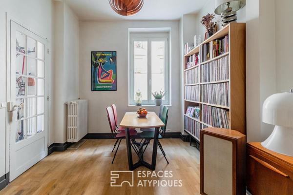 Appartement d’artiste cosy et vintage