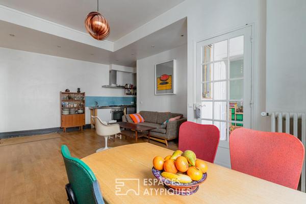 Appartement d’artiste cosy et vintage