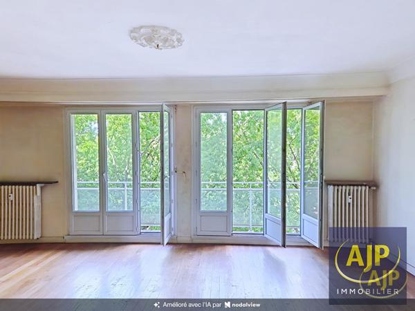 Appartement à vendre Nantes - 4 pièces, 86m² avec 2 chambre(s) à 265 000€ - AJP Immobilier Nantes Rond-Point de Rennes