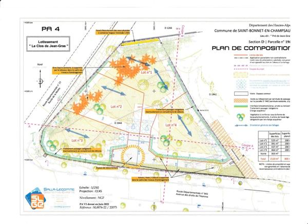 À VENDRE – Terrain viabilisé au cœur de Saint Bonnet en Champsaur 🌿