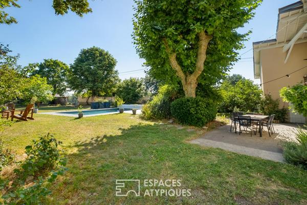 Ancienne ferme restaurée avec piscine proche de Vienne