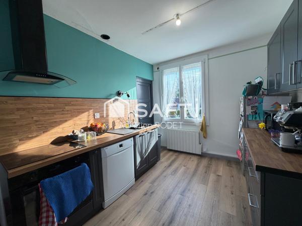 Maison sur sous sol intégral.