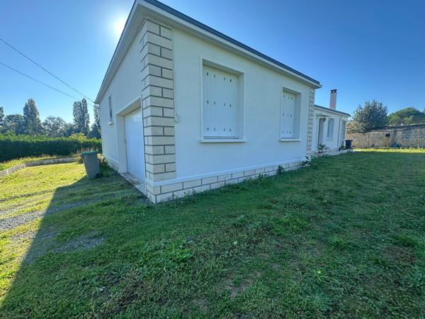 Maison plain pied surpomblant la Sèvre Niortaise