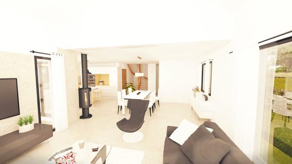 Terrain + Maison à vendre 5 pièces - 146 m²