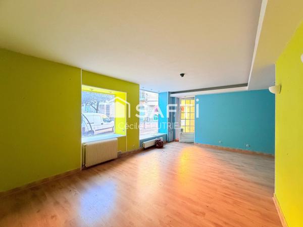 Petit immeuble à usage mixte