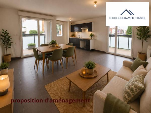 Bel appartement T3 au RDC