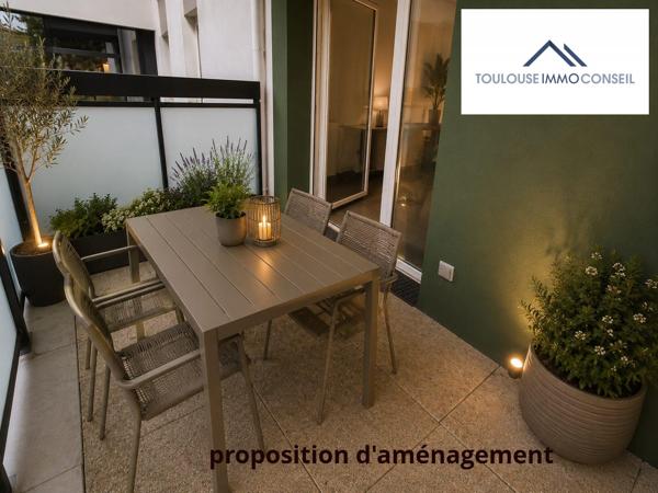 Bel appartement T3 au RDC