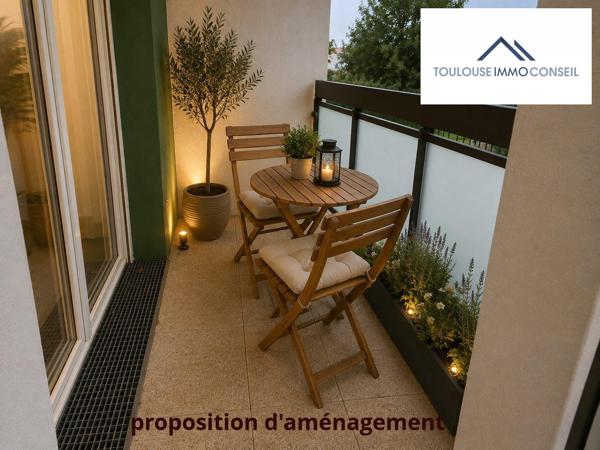 Bel appartement T3 au RDC