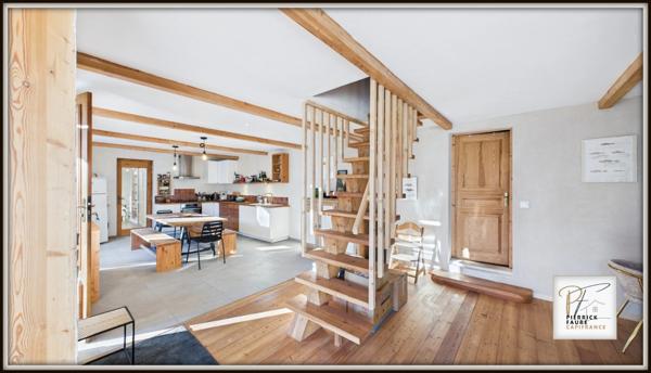 Location meublée – Grand appartement avec jardin à Briançon