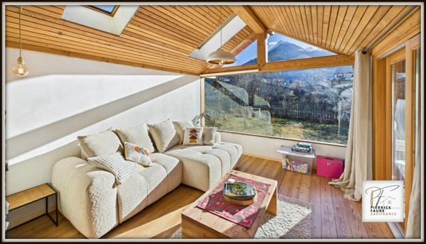 Location meublée – Grand appartement avec jardin à Briançon