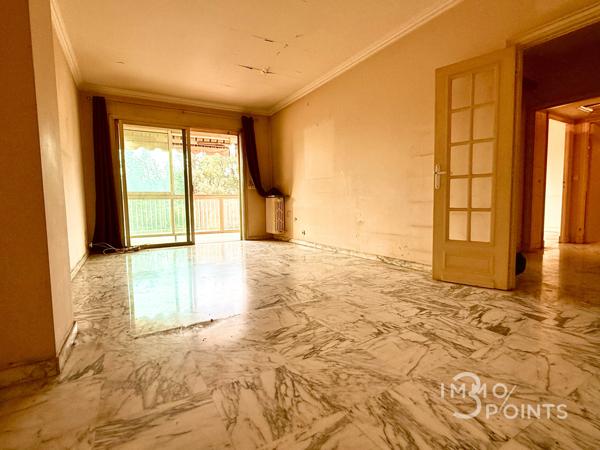 Nice (06100) résidence standing avec piscine / véranda de 19m² / vue dégagée verdure