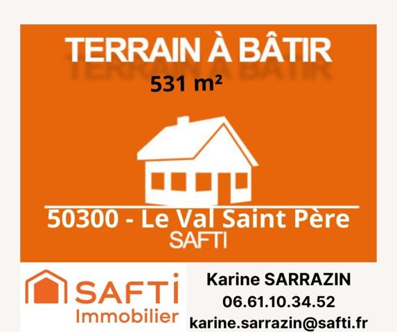 parcelle constructible viabilisée de 531 m²