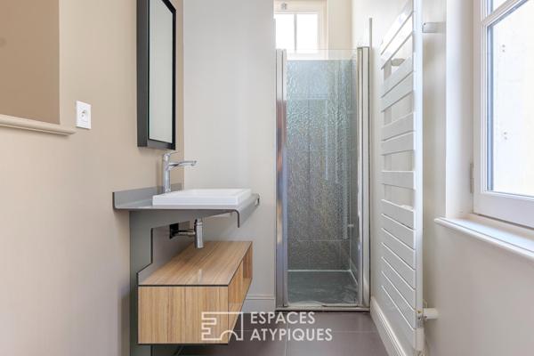 Triplex avec terrasses dans une bâtisse historique