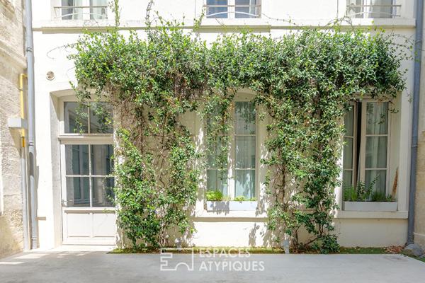 Triplex avec terrasses dans une bâtisse historique